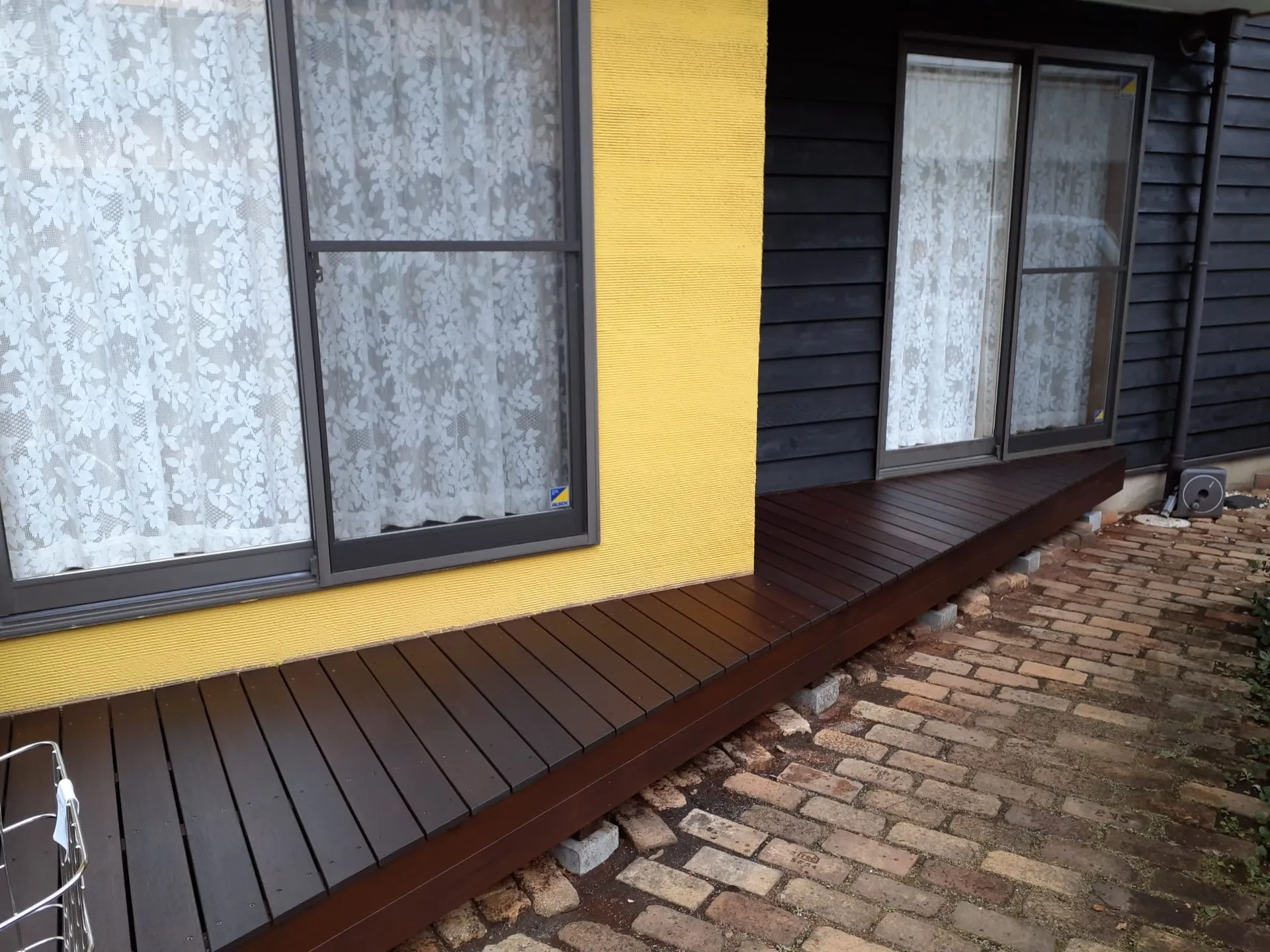 ウッドデッキ施工